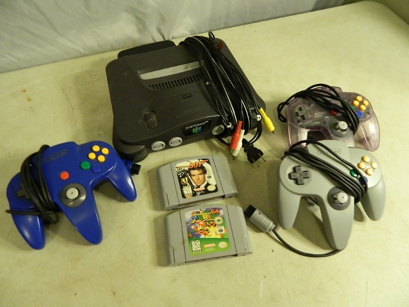 lot 85 image: Nintendo 64 Video Game Bundle