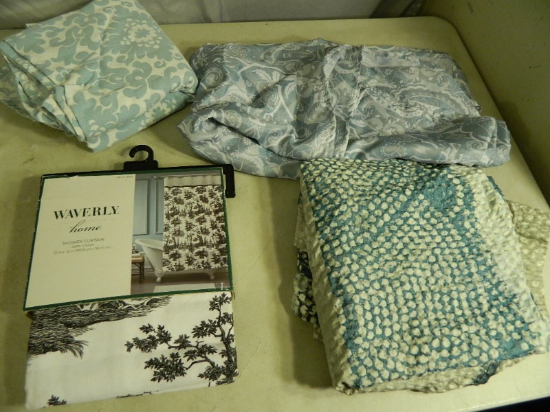 lot 103 image: 4 Shower Curtains