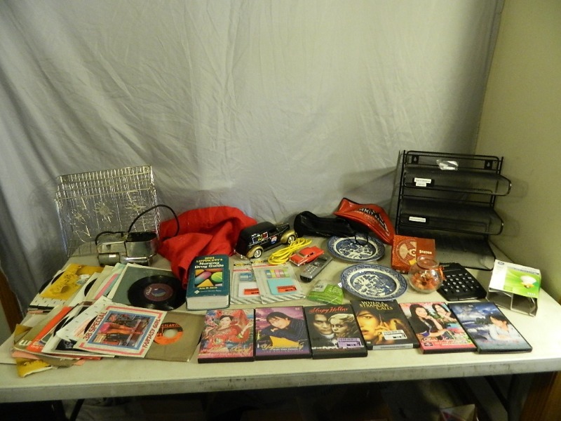 lot 147 image: Dvds, Records, Household, and More