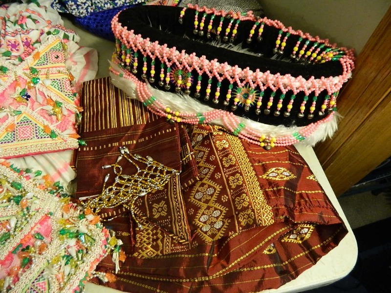 lot 149 image: Large Lot of Asian Inspired Clothing