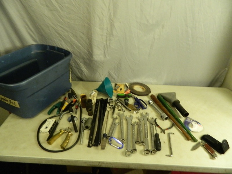 lot 158 image: Wrenches, Tools, and More