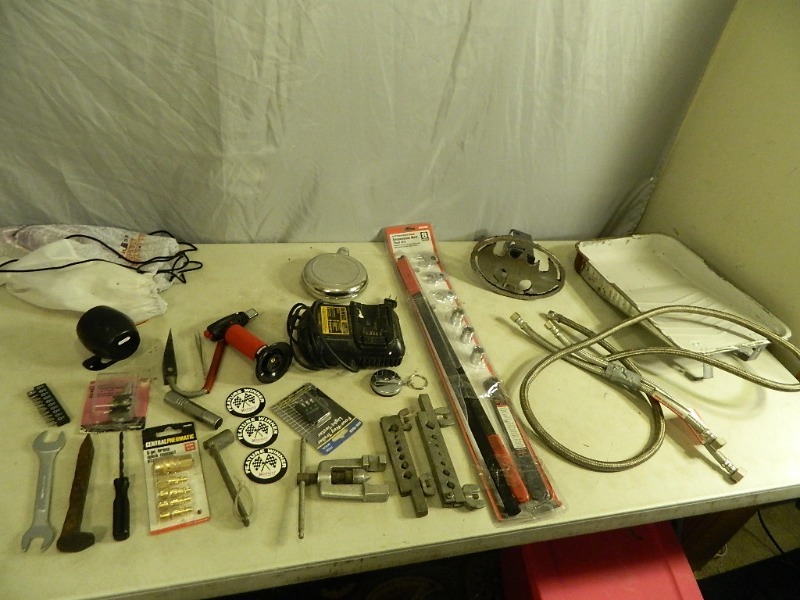 lot 162 image: Batman Hitch Cover, Serpentine Belt Too Kit, and More