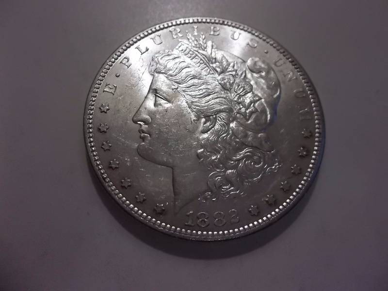 1882 S Morgan Silver Dollar Very High Grade