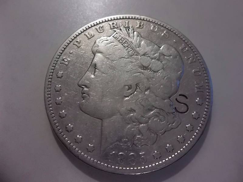 1885 S Morgan Silver Dollar