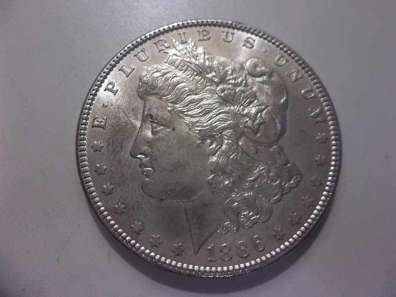 1886 Morgan Silver Dollar High Grade