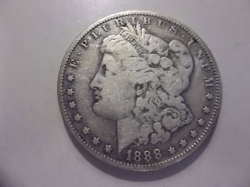 1888 O Morgan Silver Dollar
