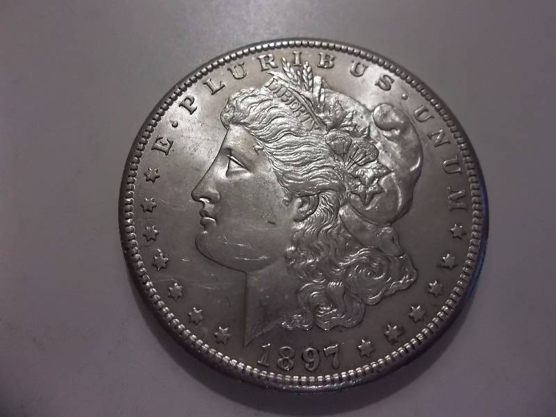 1897 S  Morgan Silver Dollar High Grade