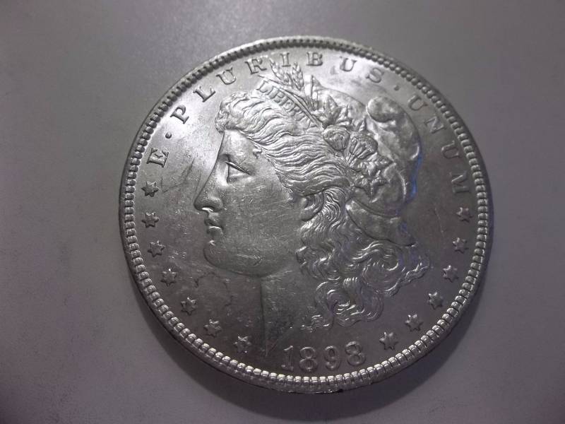 1898 Morgan Silver Dollar Very High Grade