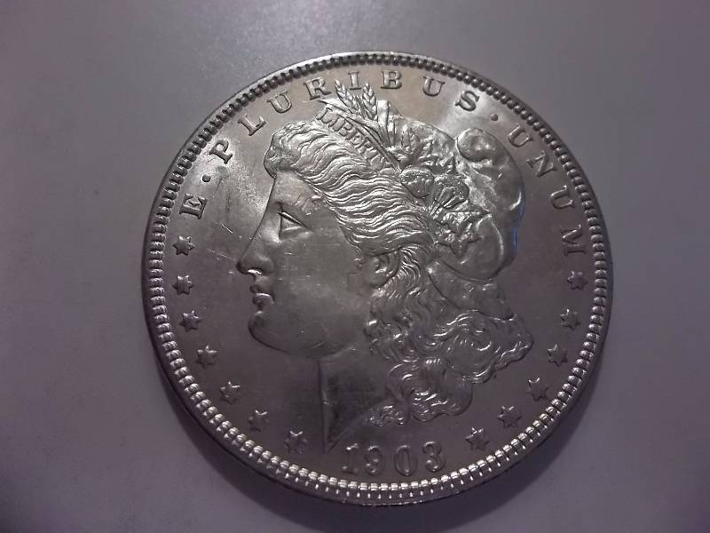 1903 Morgan Silver Dollar High Grade Better Date (Check Grey Sheets $52-$60)