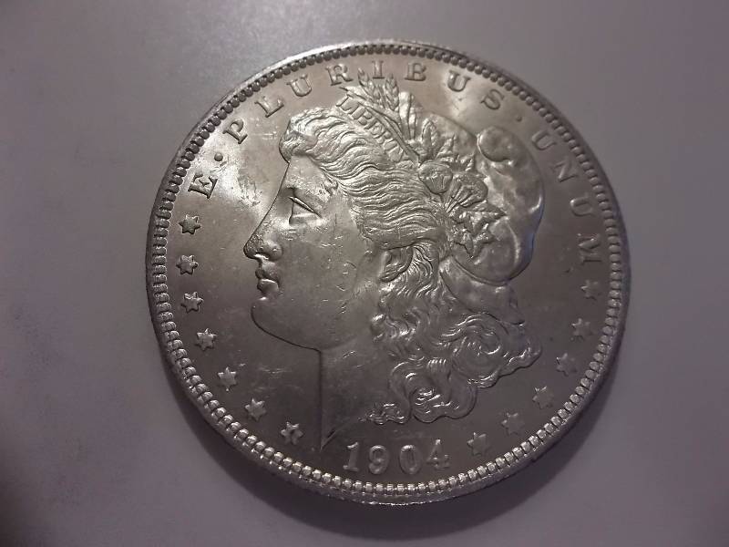 1904 O  Morgan Silver Dollar  Higher Grade