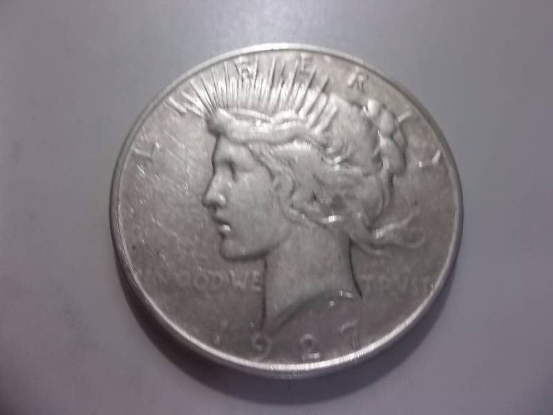 1927  Silver Peace Dollar Better Grade