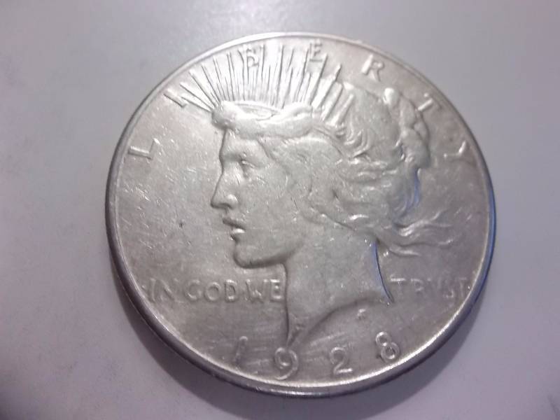 1928 S Silver Peace Dollar Better Date