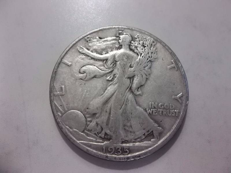 1935 D Walker Half Dollar