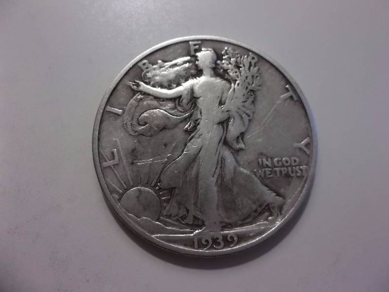 1939 S Walker Half Dollar