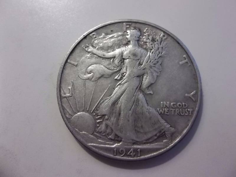 1941 D Walker Half Dollar Better Grade