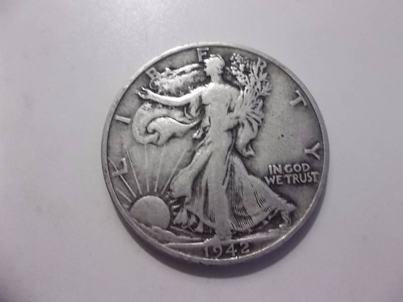 1942 S Walker Half Dollar Better Grade