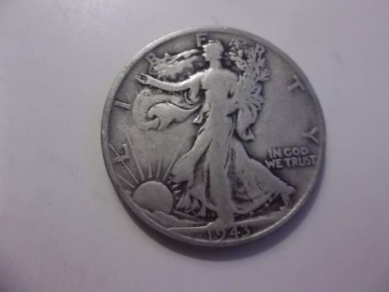 1943 S Walker Half Dollar