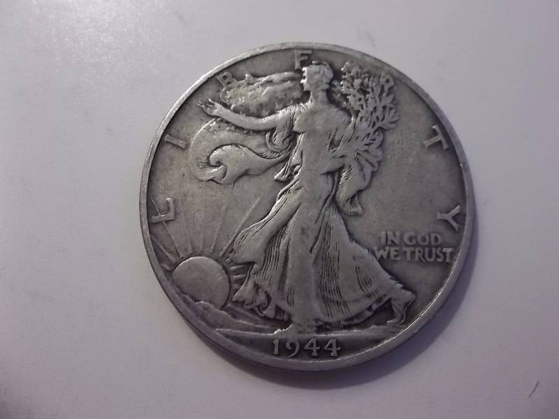 1944 D Walker Half Dollar Better Grade