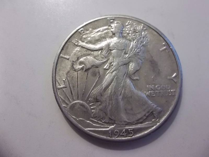 1945 D Walker Half Dollar High Grade