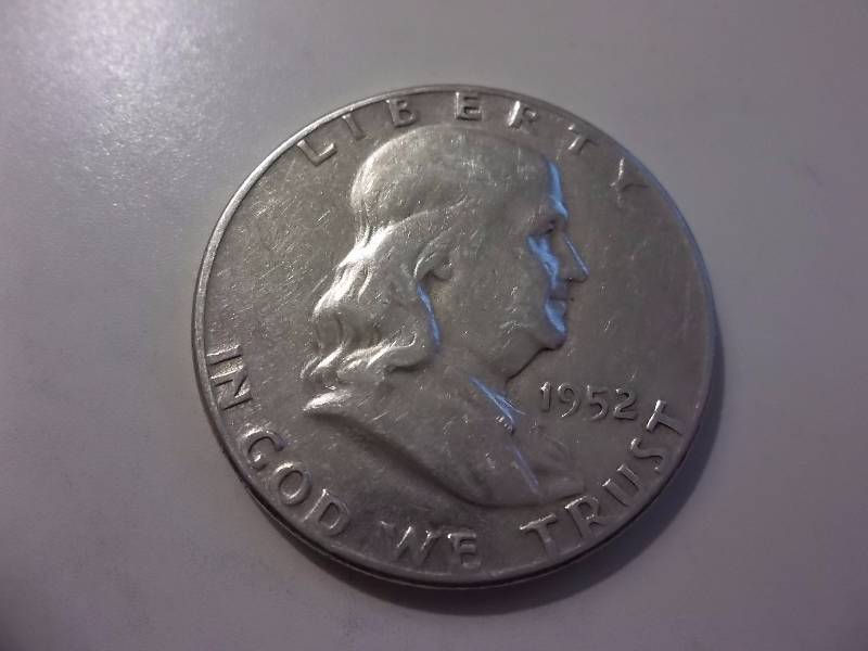 1952 Franklin Half Dollar Better Grade