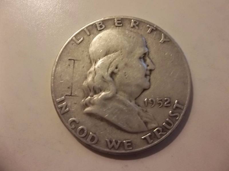 1952 D Franklin Half Dollar Better Grade