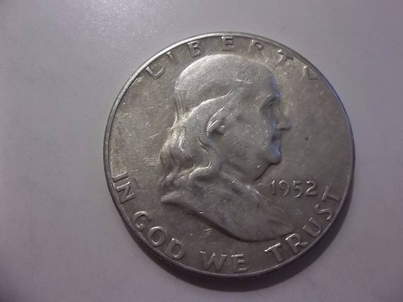 1952 S Franklin Half Dollar High Grade