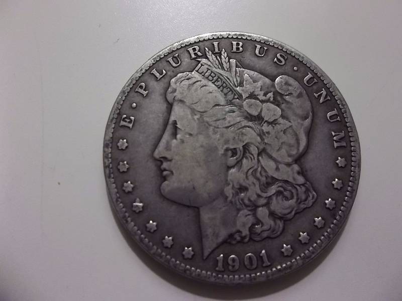 1901 O Morgan Silver Dollar