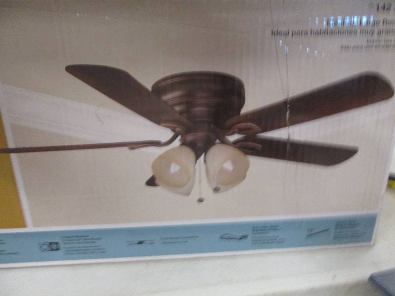 lot 18 image: Hampton Bay 52 hayward ceiling fan...