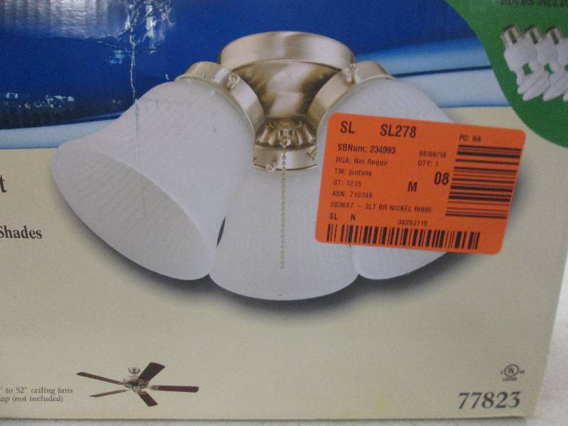 lot 24 image: Westinghouse ceiling fan light kit ...