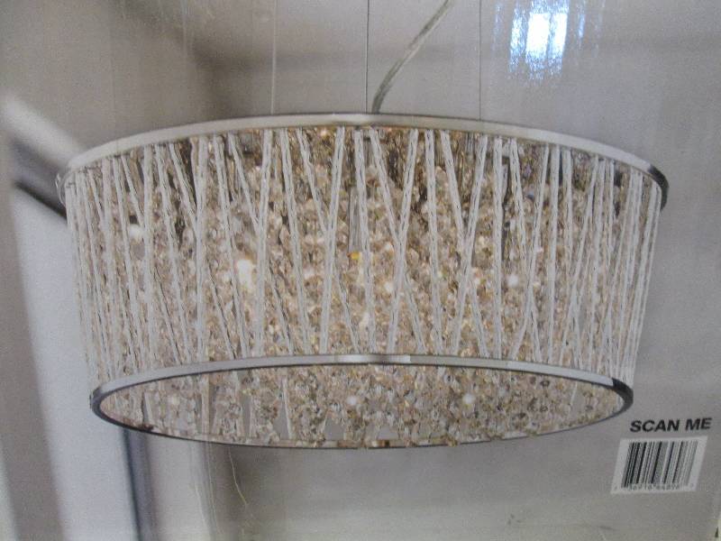 lot 41 image: Home Decorators 6-light pendant lig...