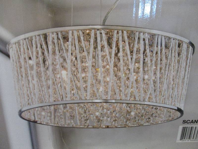 lot 42 image: Home Decorators 6-light pendant lig...
