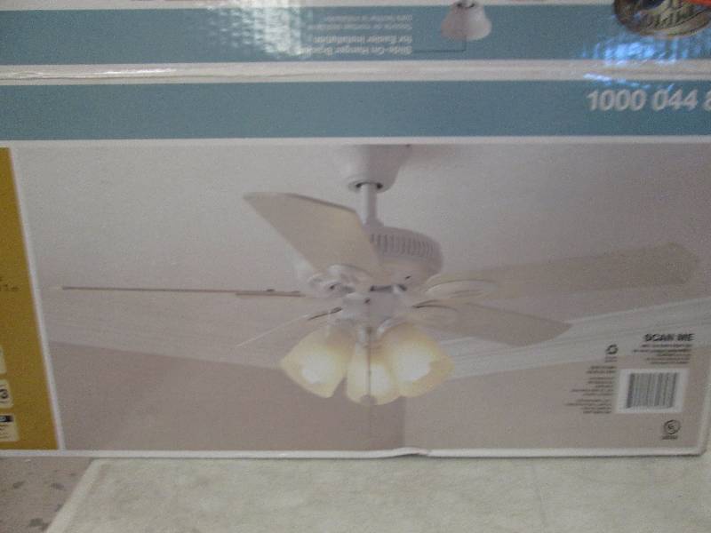 lot 120 image: Hampton Bay 42 inch small room ceil...