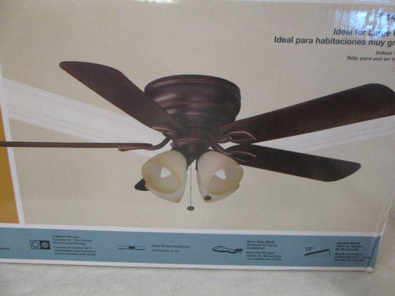 lot 130 image: Hampton Bay 52 inch hayward ceiling...