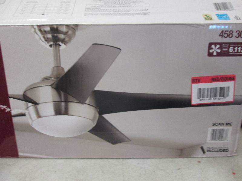 lot 134 image: Home Decorators 52 inch indoor ceil...