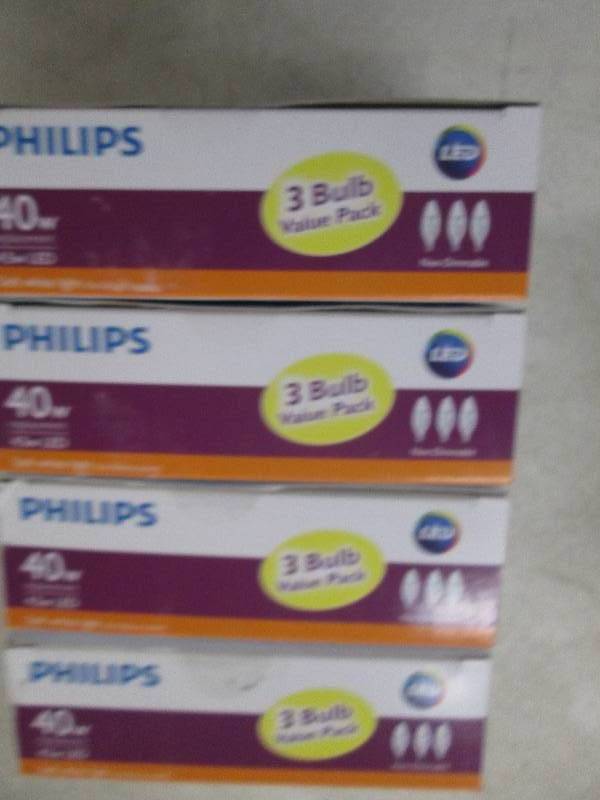 lot 169 image: philips LED 40w replacement 4.5w LE...