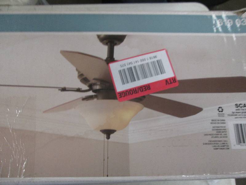 lot 220 image: hampton bay small room ceiling fan ...