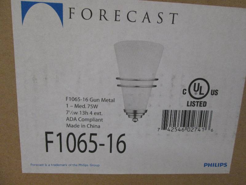 lot 245 image: Forcast light fixture open box ...