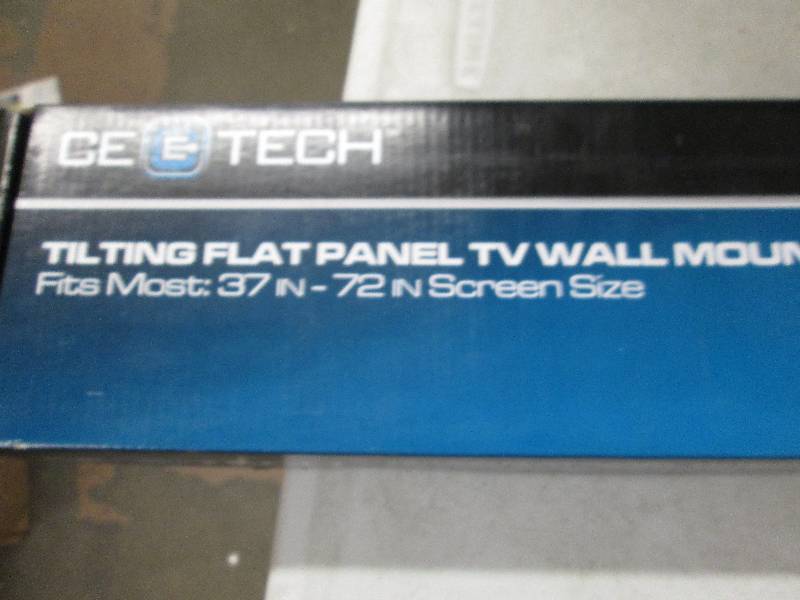 lot 270 image: CE TECH  tilting flat panel tv wall...