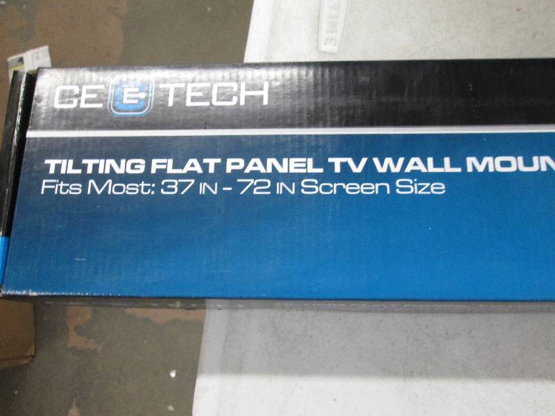 lot 272 image: CE TECH  tilting flat panel tv wall...