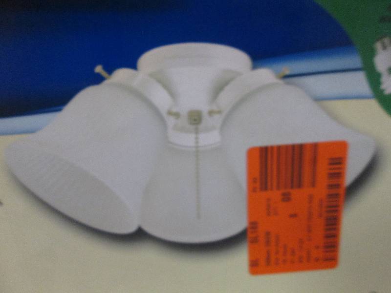 lot 282 image: Westinghouse ceiling fan light kit ...