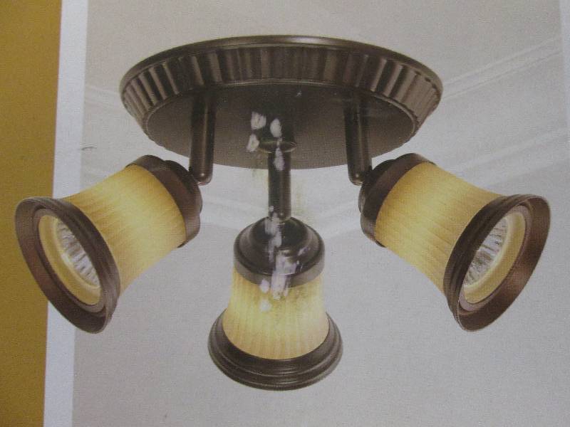 lot 317 image: hampton bay halogen track lighting ...