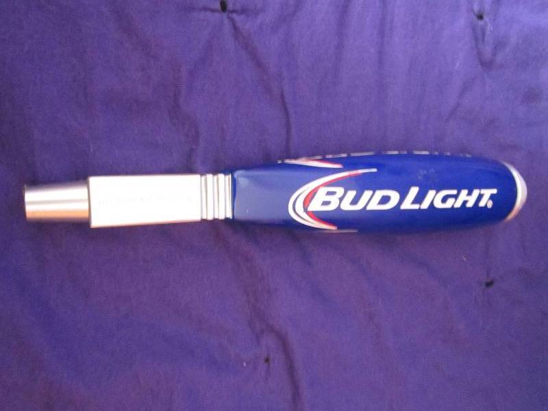 Bud light beer tap...