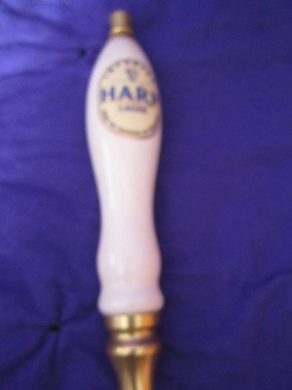 Harp lager improted beer tap...