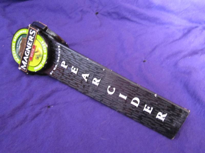 Magners pear cider beer tap...
