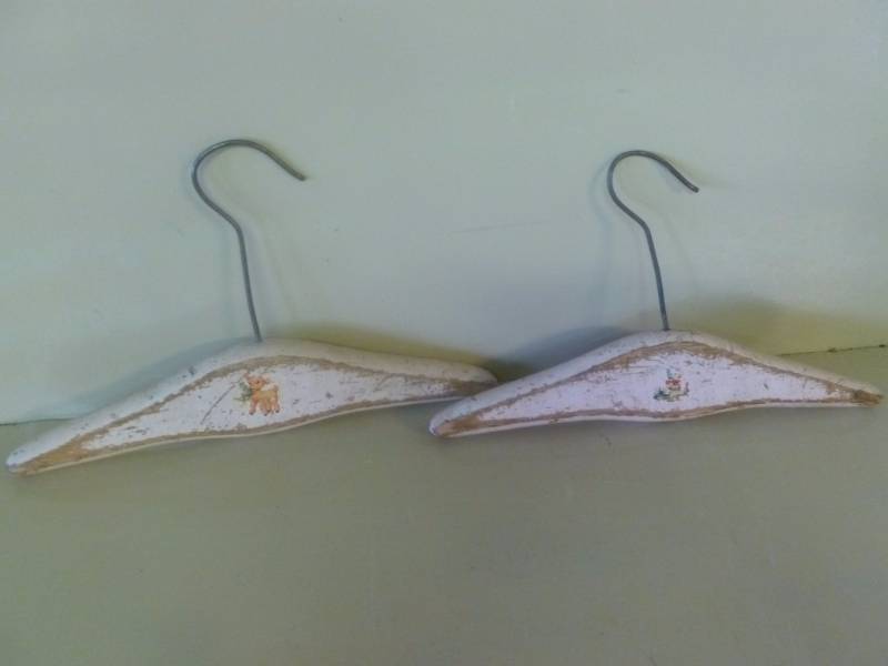 Vintage Wooden Hangers