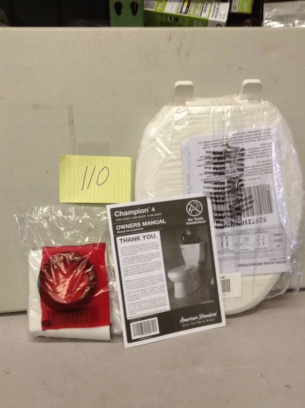 lot 110 image: Champion Toilet seat