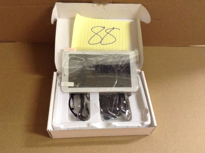 lot 88 image: Android 4.0 Tablet PC Aura - 7 Inch Display, 1GHz CPU, 512MB RAM, 4GB Touch screen never used