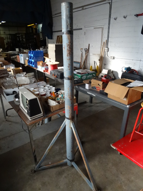 lot 94 image: Metal Framed Stand 75 Tall