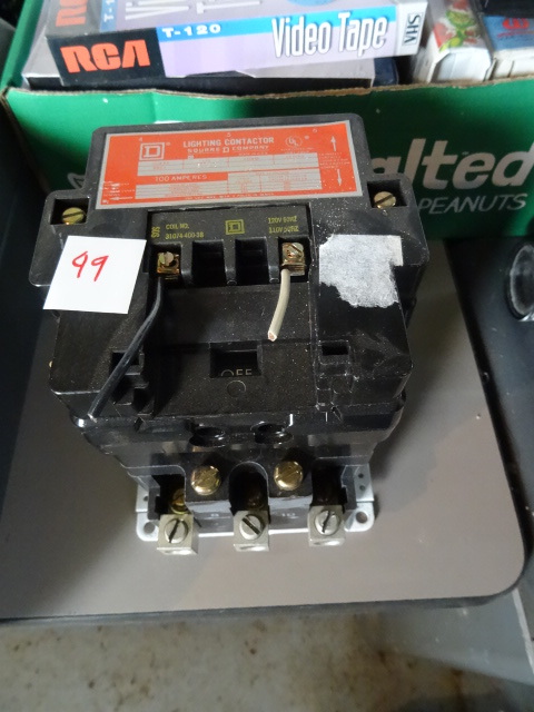 lot 99 image: Squared Lighting Contactor