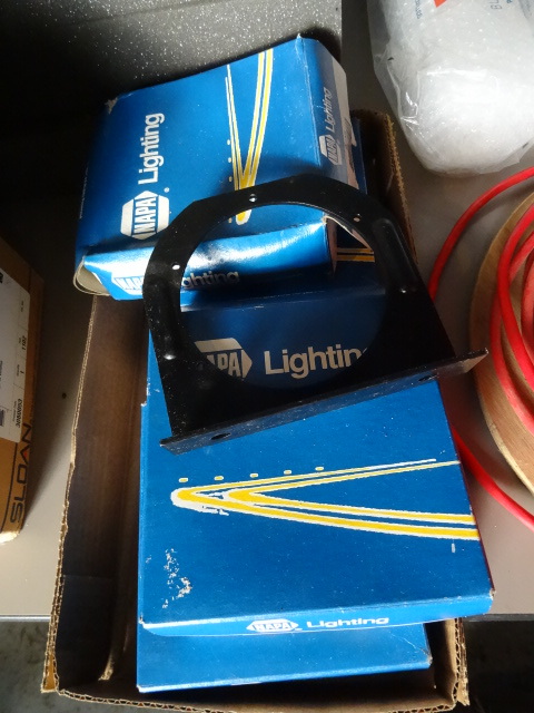 lot 102 image: Napa Bolt on Tail Light Brackets 9238